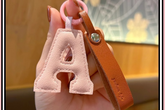 leather letter buckle for dog collar(A~M)