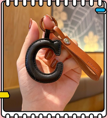 leather letter buckle for dog collar(A~M)