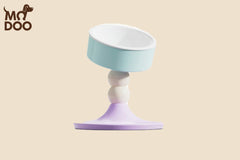 Neck protecting high legged dog&cat food bowl,  anti - tipping and adjustable dog water dispenser