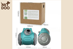 Wobbler Dog Toy - Self Play IQ Puzzle Game with Treat Dispenser for Boredom & Anxiety Relief 360° Rotating Slow Feeder with Treat Dispenser Self-Play IQ Puzzle Toy for Dogs