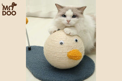 Cat Scratching Ball, Cat Tree, Cat Scratching Post, Low-Shedding Cat Toys, Sisal Grooming Scratcher, Cat Scratching Board