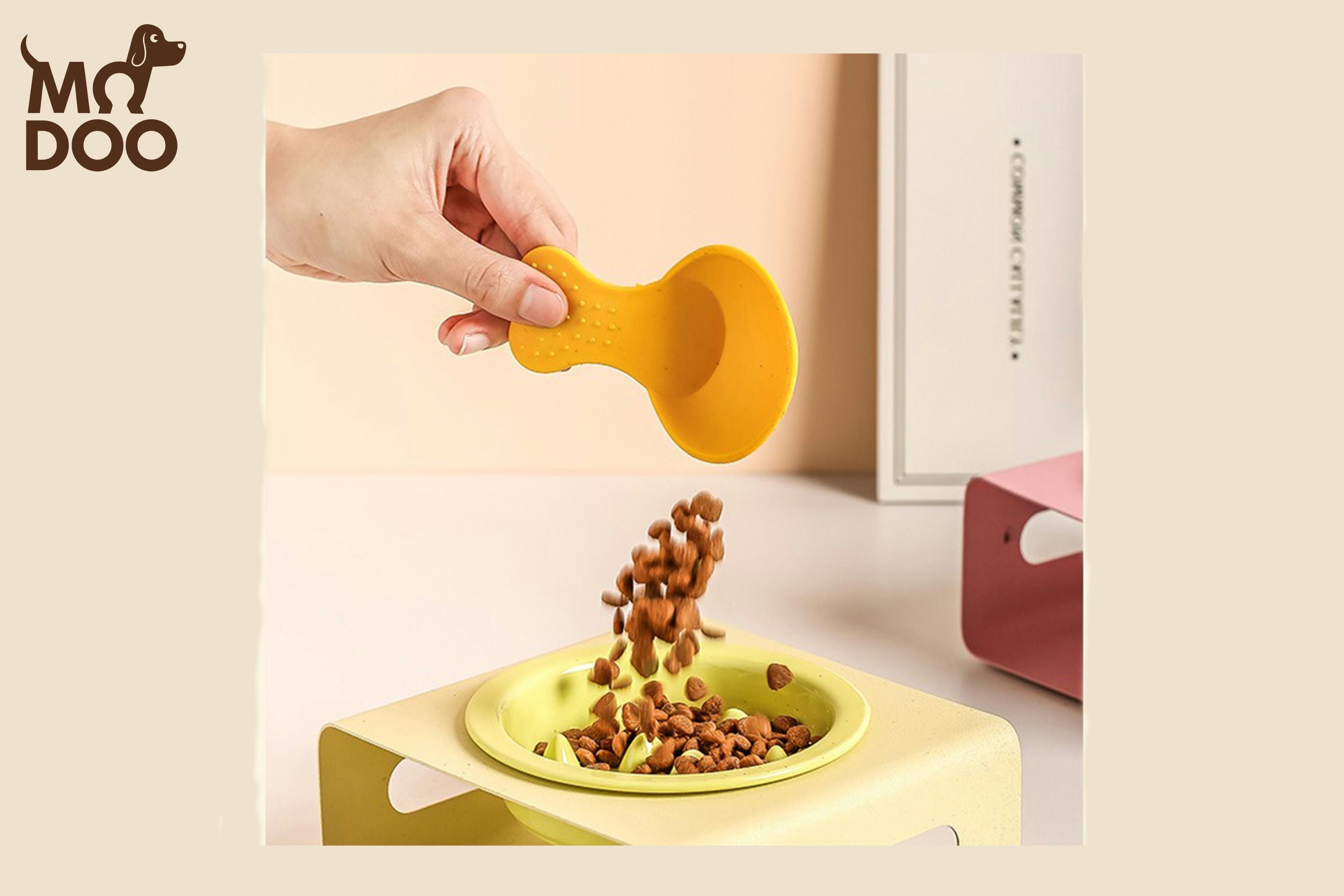 "Paws & Pause" Creative Cream Pet Slow-Feeding Bowl – Ergonomic Mealtime Wellness for Cats & Dogs "Paws & Pause" Creative Cream Pet Slow-Feeding Bowl – Ergonomic Mealtime Wellness for Cats & Dogs