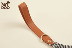 Correa de cuero de moda para perros: 4 colores