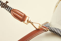 Correa de cuero de moda para perros: 4 colores