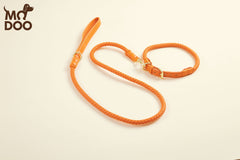 Braided Leather Dog Collar β 4 Colors